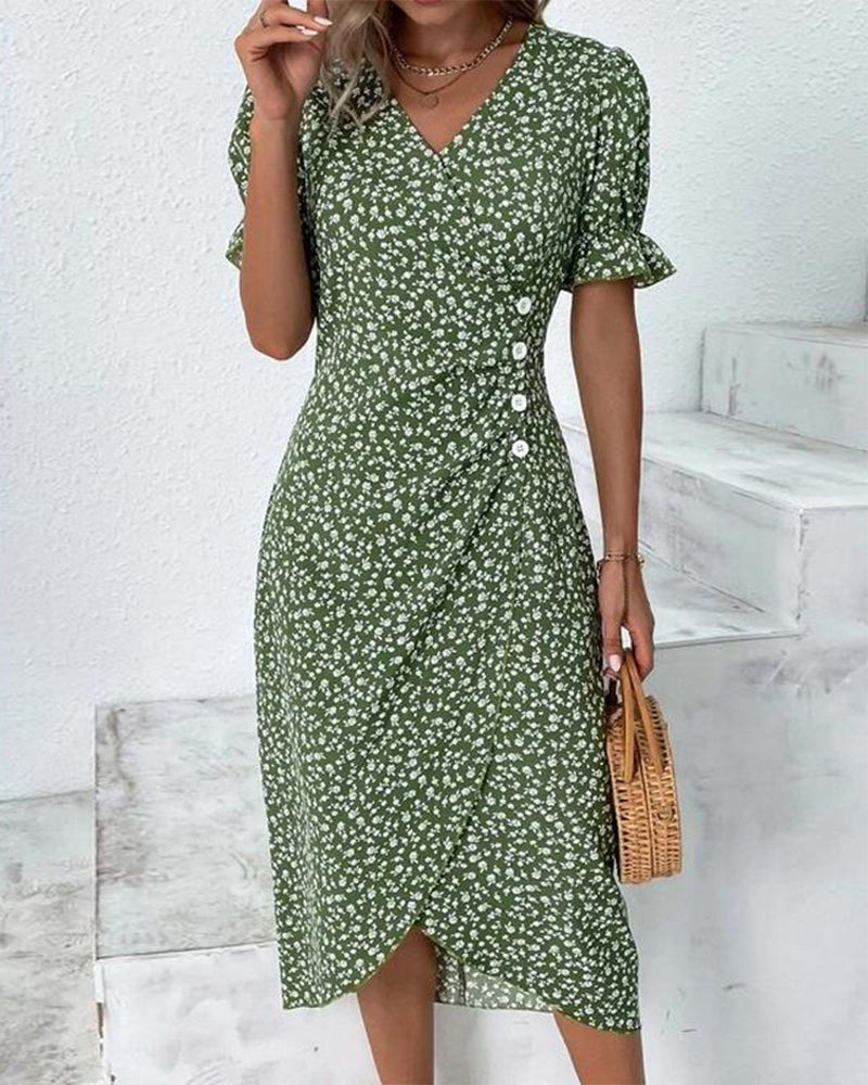 Stella | Elegantes Kleid mit V-Ausschnitt