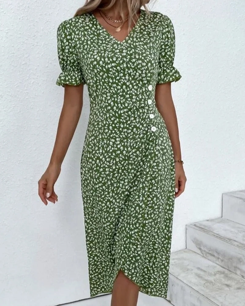 Stella | Elegantes Kleid mit V-Ausschnitt