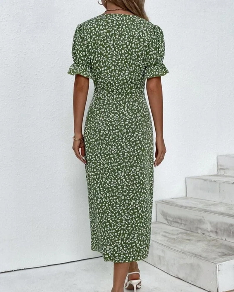 Stella | Elegantes Kleid mit V-Ausschnitt