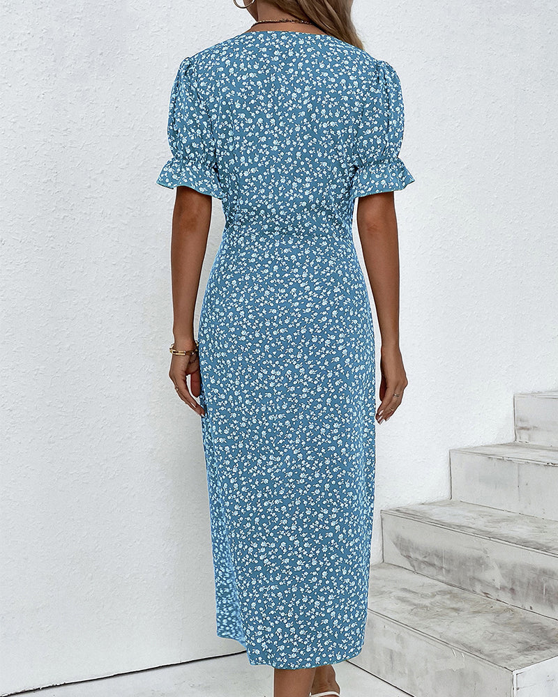 Stella | Elegantes Kleid mit V-Ausschnitt