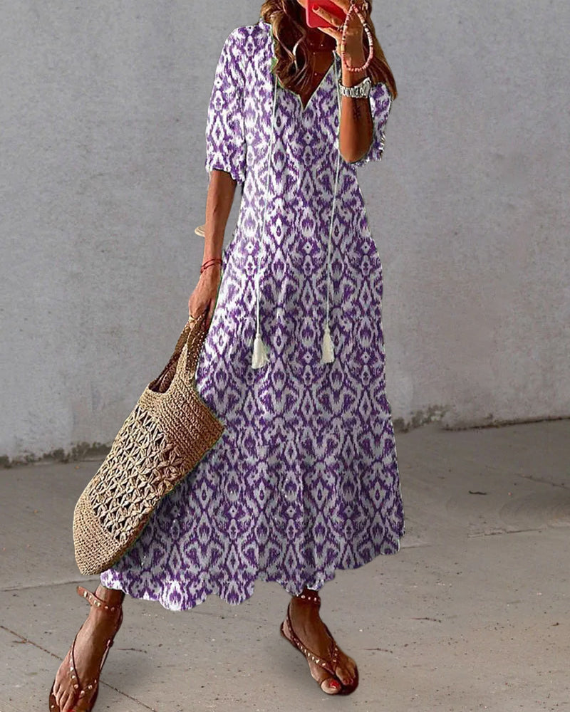 Manuela | Boho Tummy Coverage Kleid