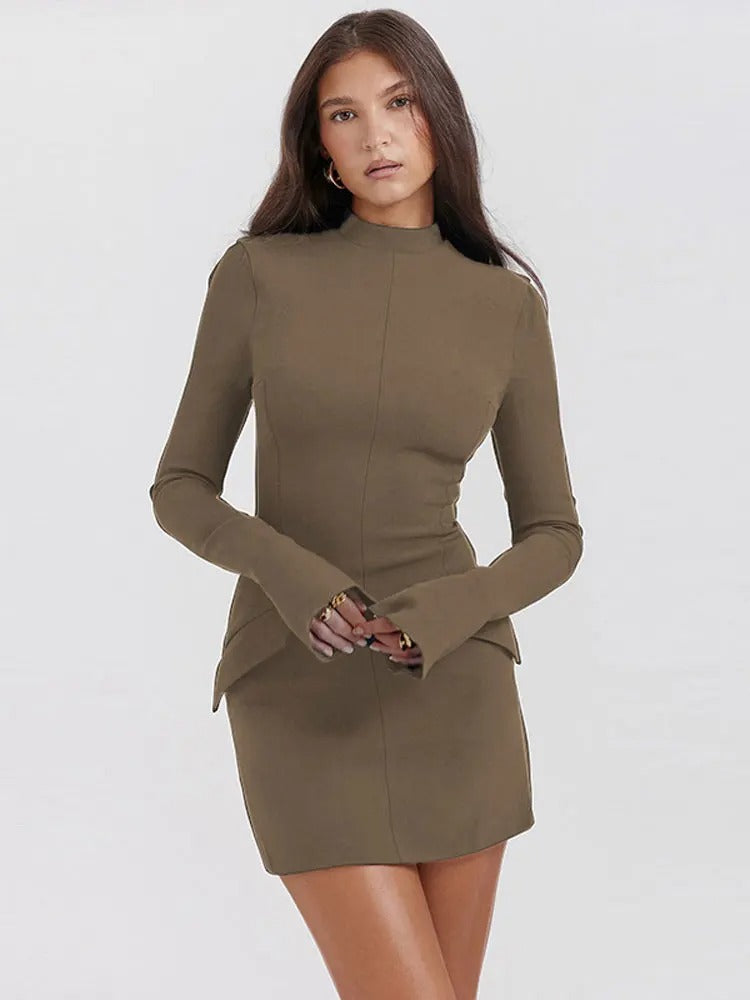 Maria | Elegantes und bequemes Rollkragenkleid