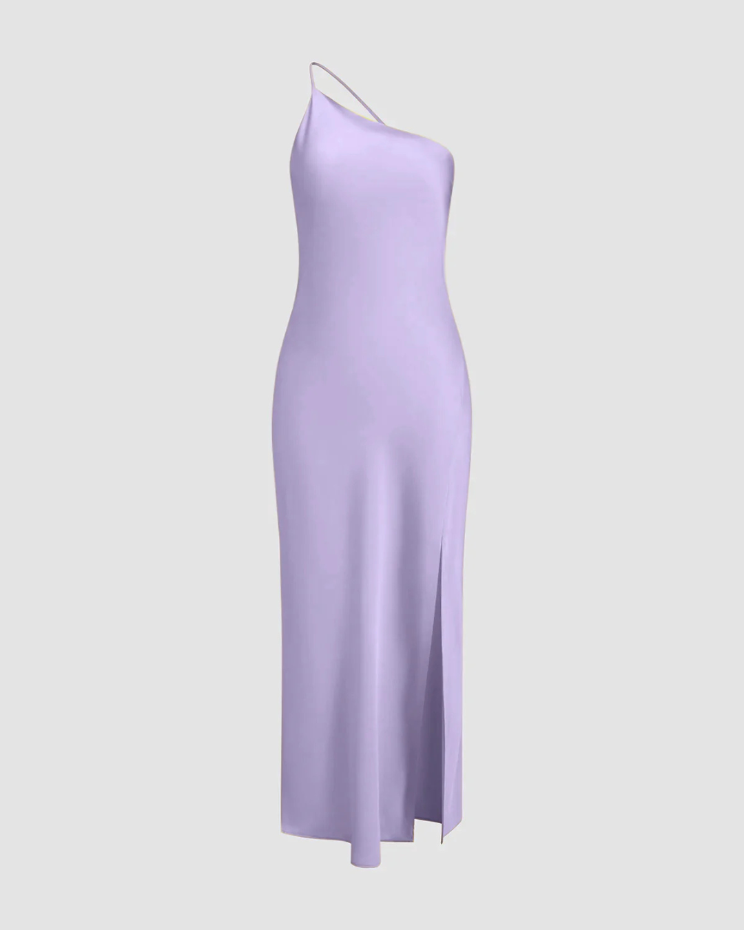 Angelika | Langes Abendkleid mit offenem Rücken und Satin-Schlitz