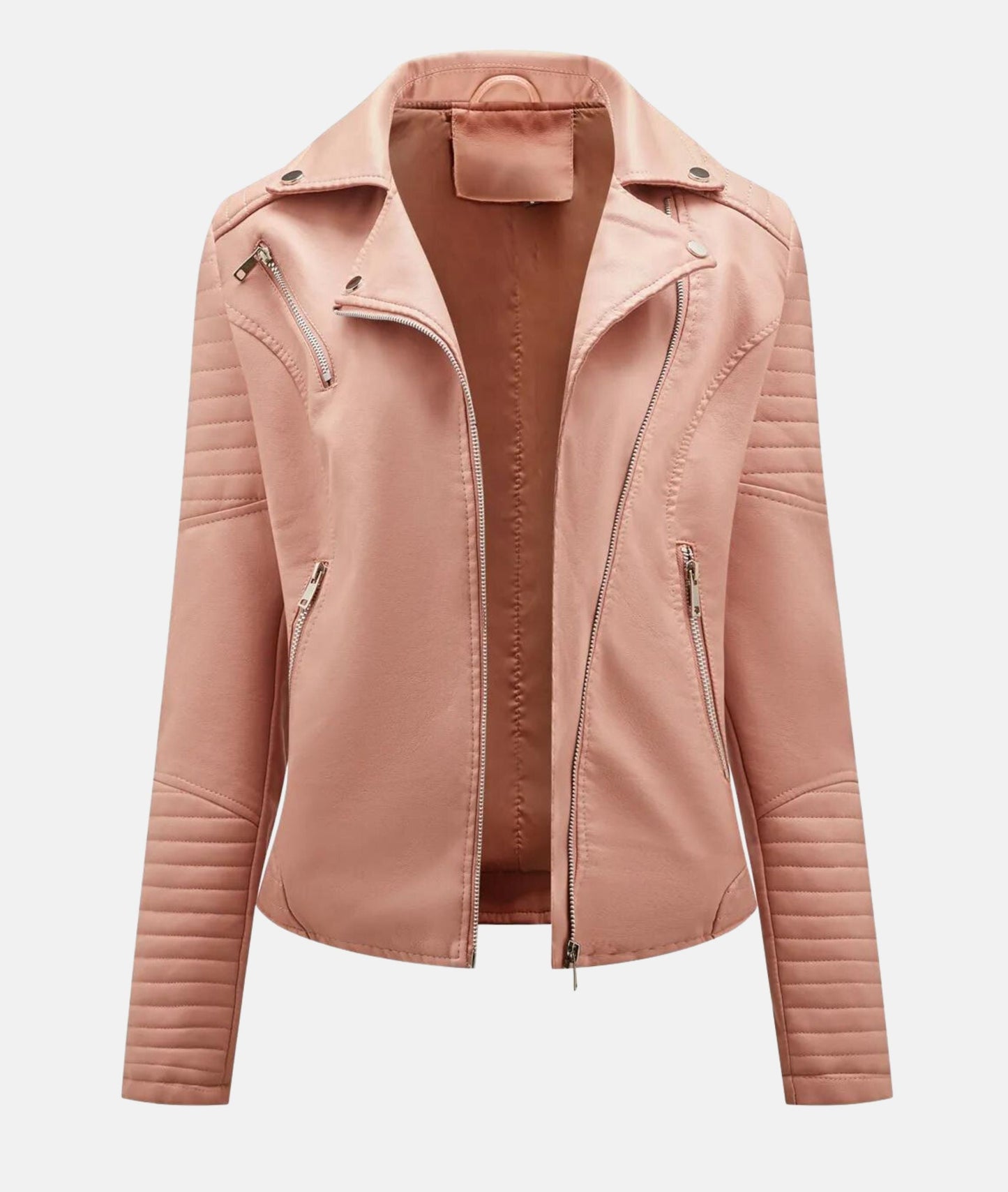 Nadine | Slim-Fit Lederjacke