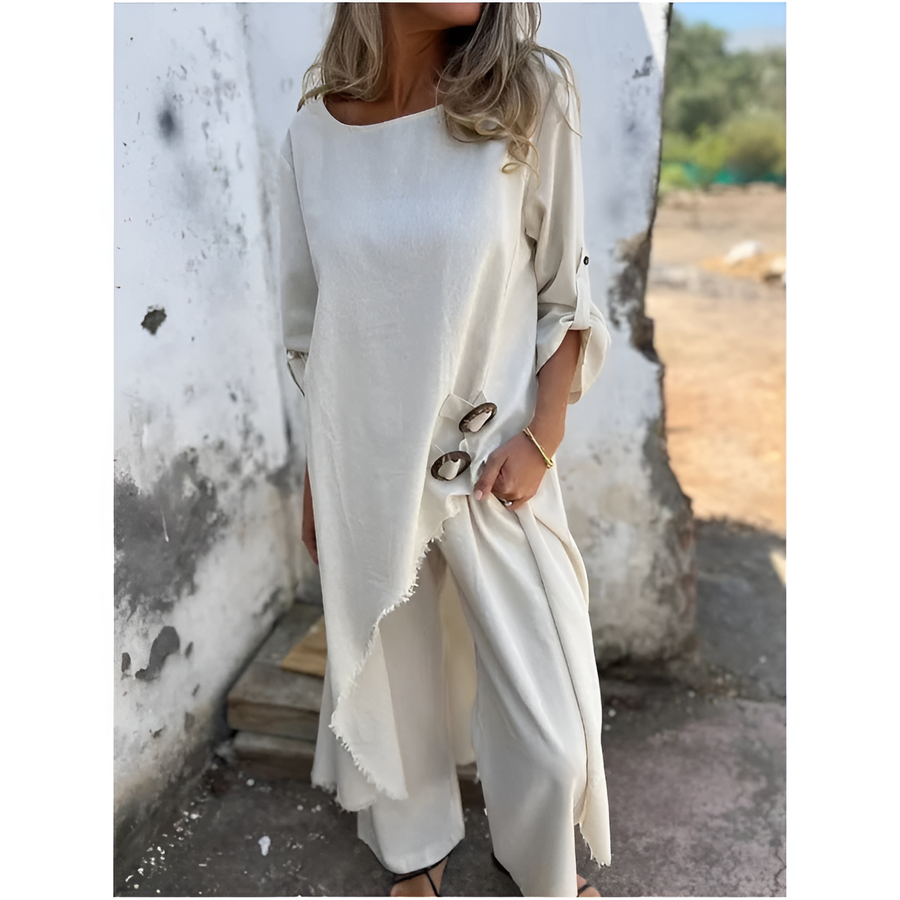 Sandra | Twin Set Damen Elegantes Set für Zeitlosen Stil
