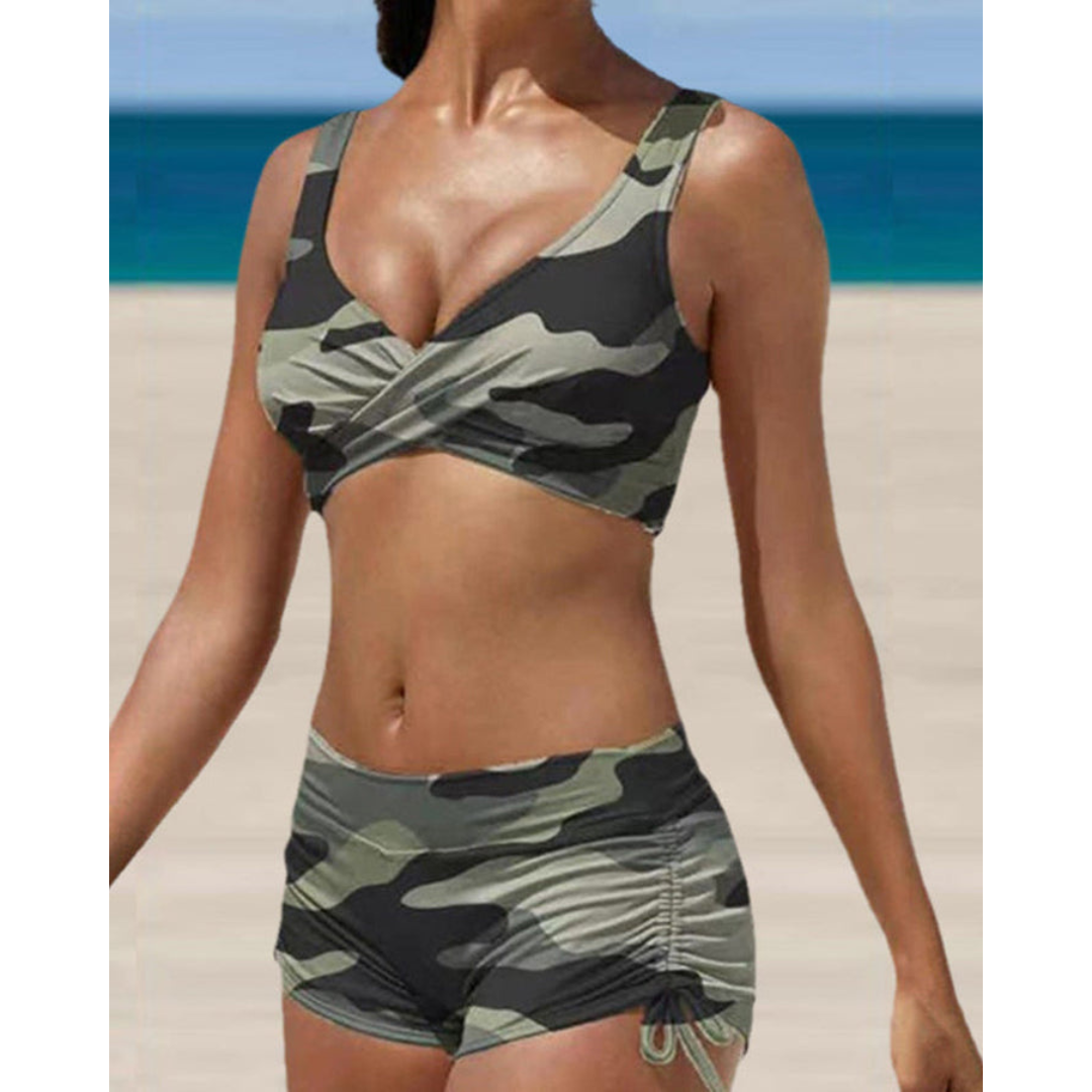 Zesty | Damen Bikini mit V-Ausschnitt und Verstellbaren Trägern in Modernen Mustern 5