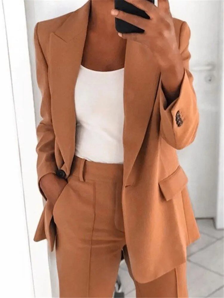 Victoria | Klassischer 2-teiliger Blazer-Anzug