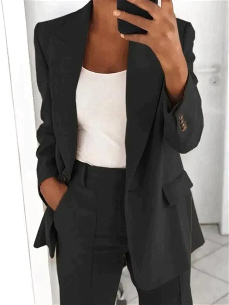 Victoria | Klassischer 2-teiliger Blazer-Anzug
