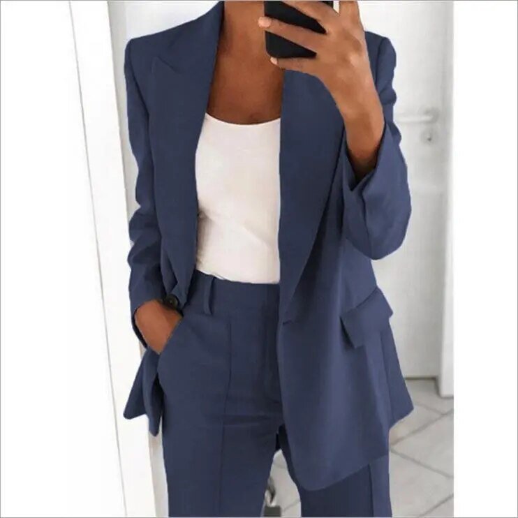 Victoria | Klassischer 2-teiliger Blazer-Anzug