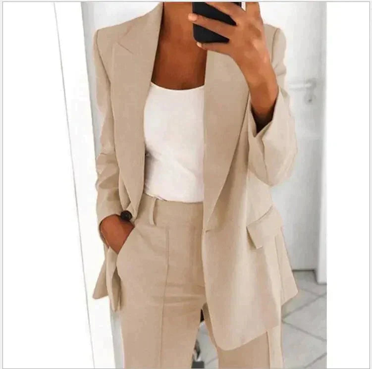 Victoria | Klassischer 2-teiliger Blazer-Anzug