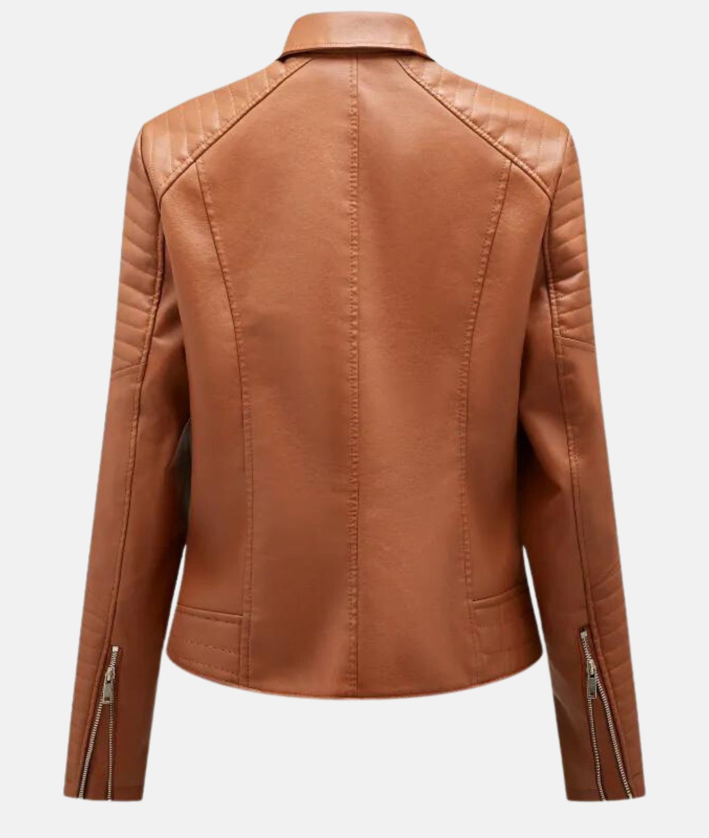 Nadine | Slim-Fit Lederjacke