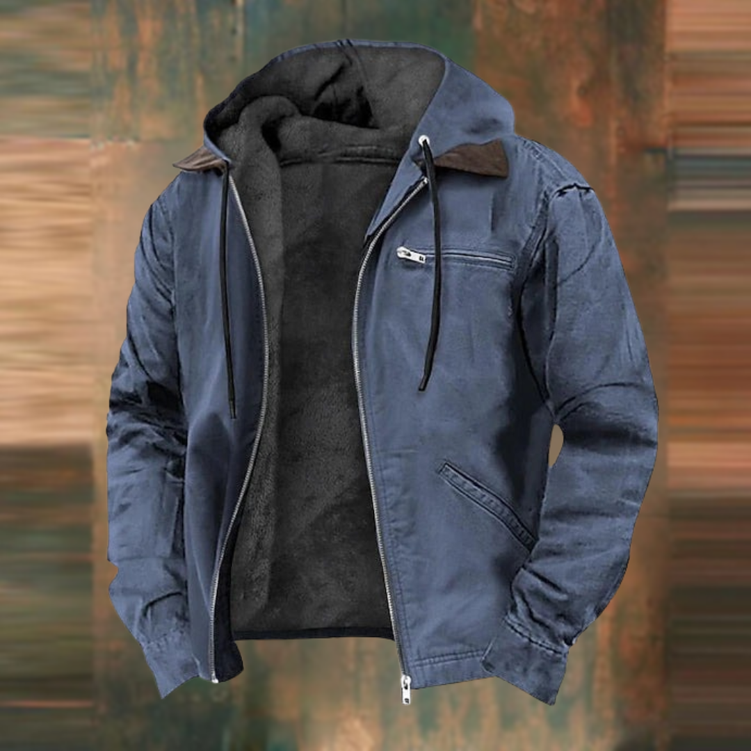 Marko | Jacke mit Reißverschluss und Kapuze