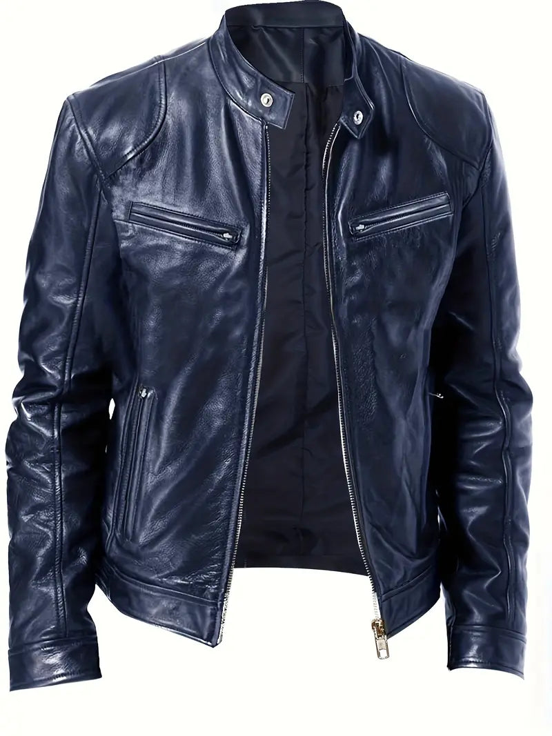Andreas | Elegante Biker Lederjacke
