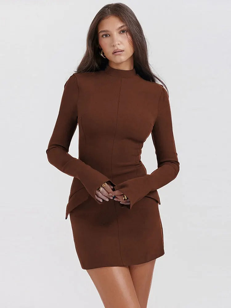 Maria | Elegantes und bequemes Rollkragenkleid