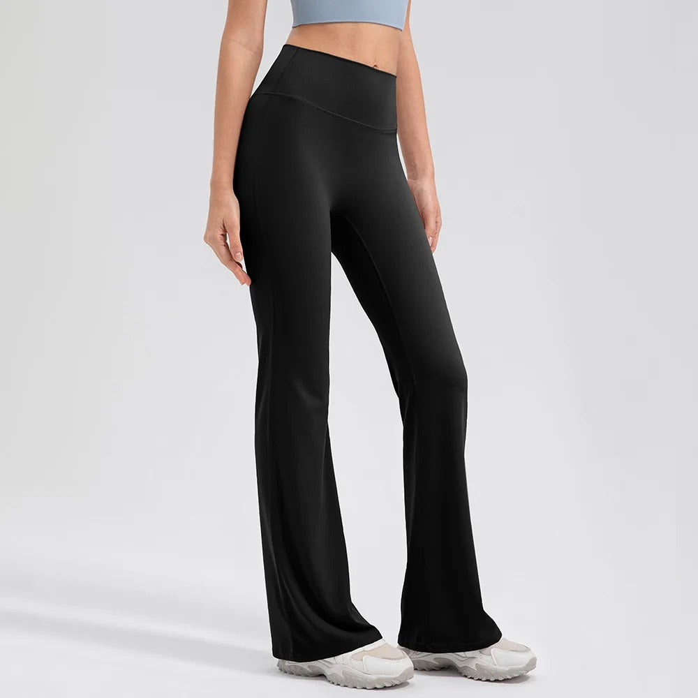 Johanna | Ausgestellte Leggings mit V-Ausschnitt