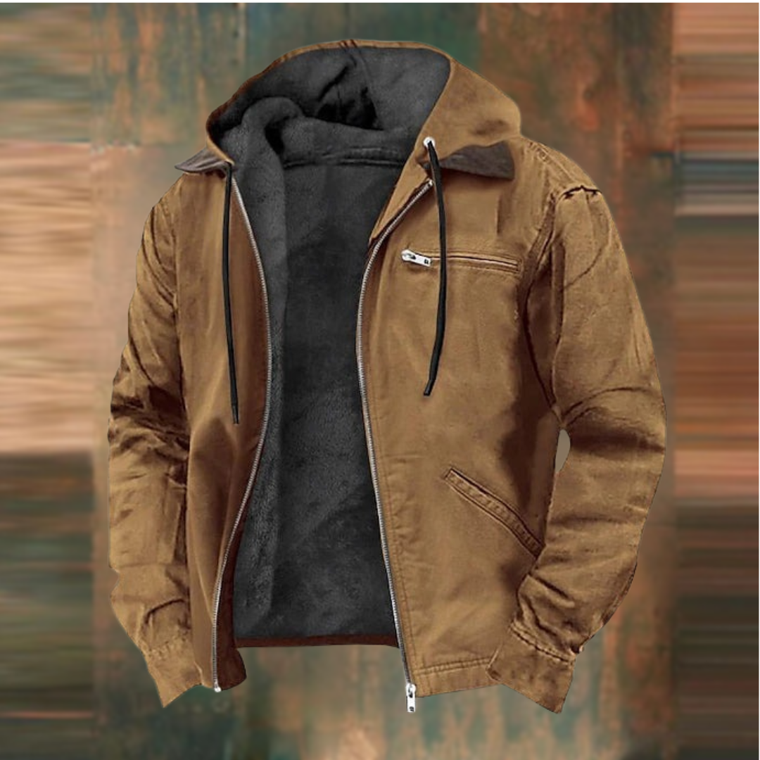 Marko | Jacke mit Reißverschluss und Kapuze
