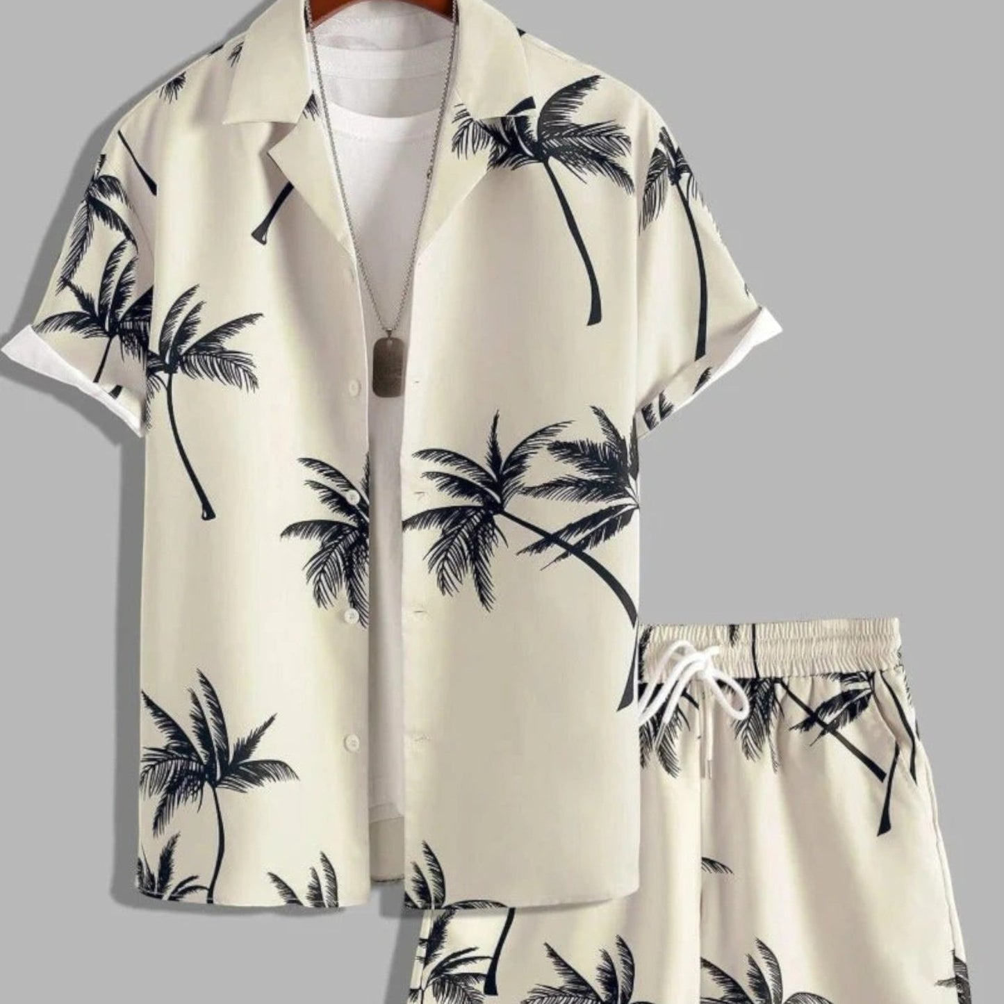Variant image for Jorden | Zweiteiler Hose und Oberteil Sommer Set im Tropen Design-41