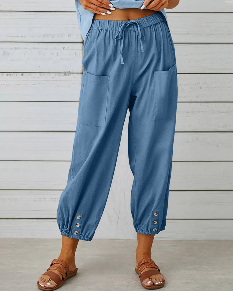 Svenja | Lockere, bequeme Hose