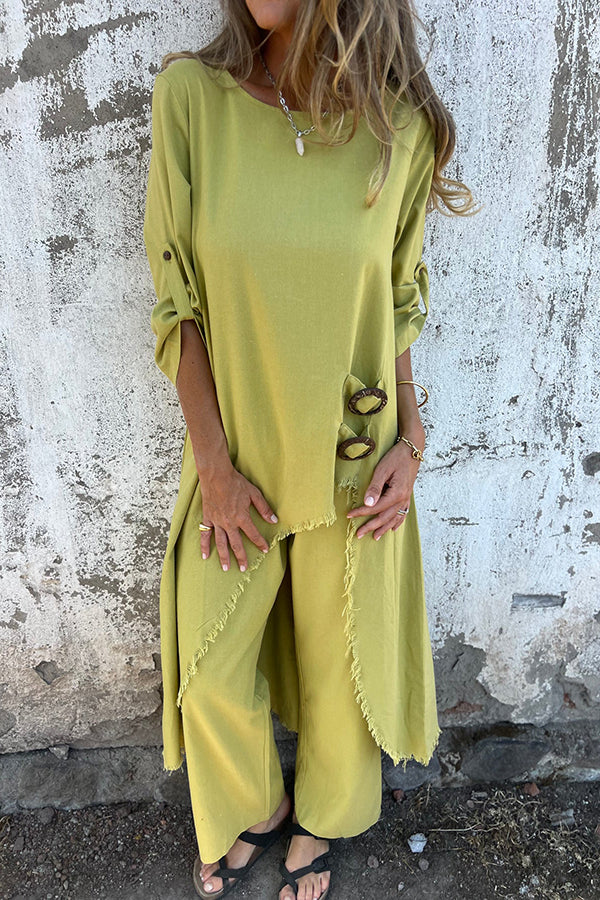 Silke | Mühelos Fließendes Kleid