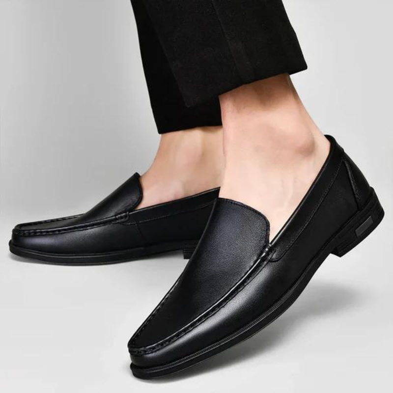 Andreas | Italienische Slipper aus echtem Leder