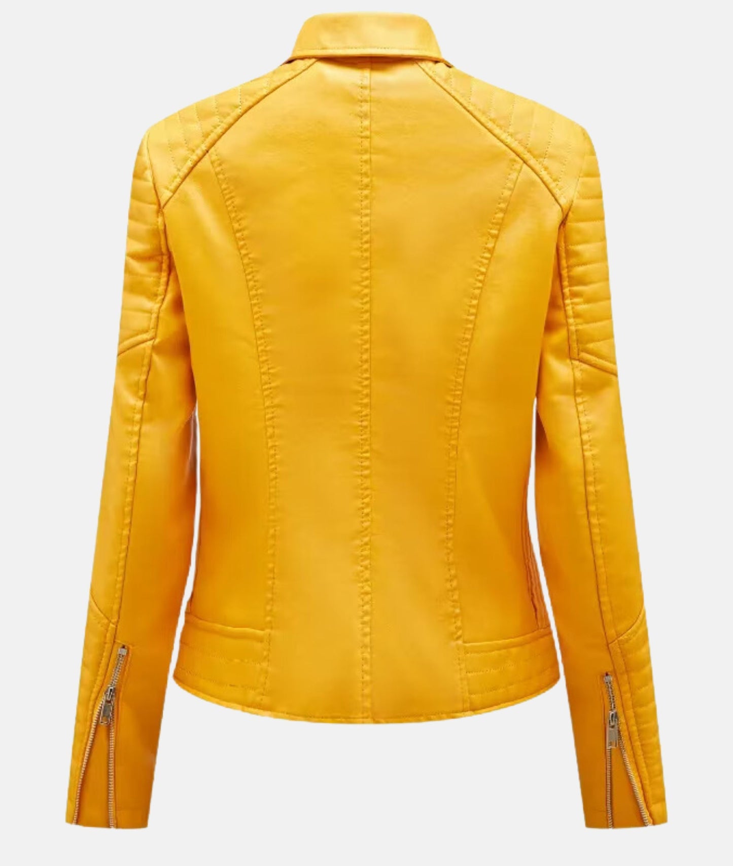 Nadine | Slim-Fit Lederjacke