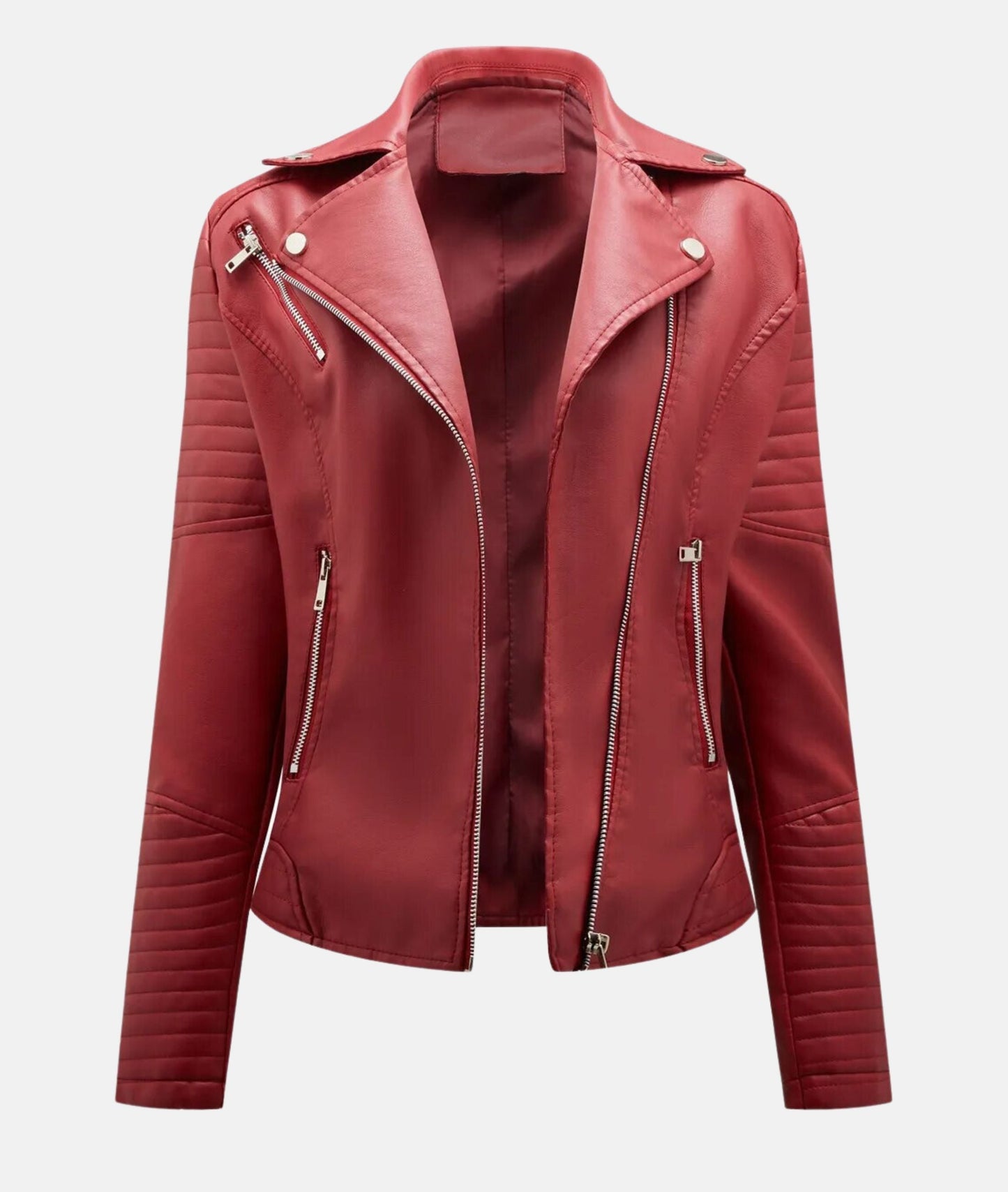 Nadine | Slim-Fit Lederjacke