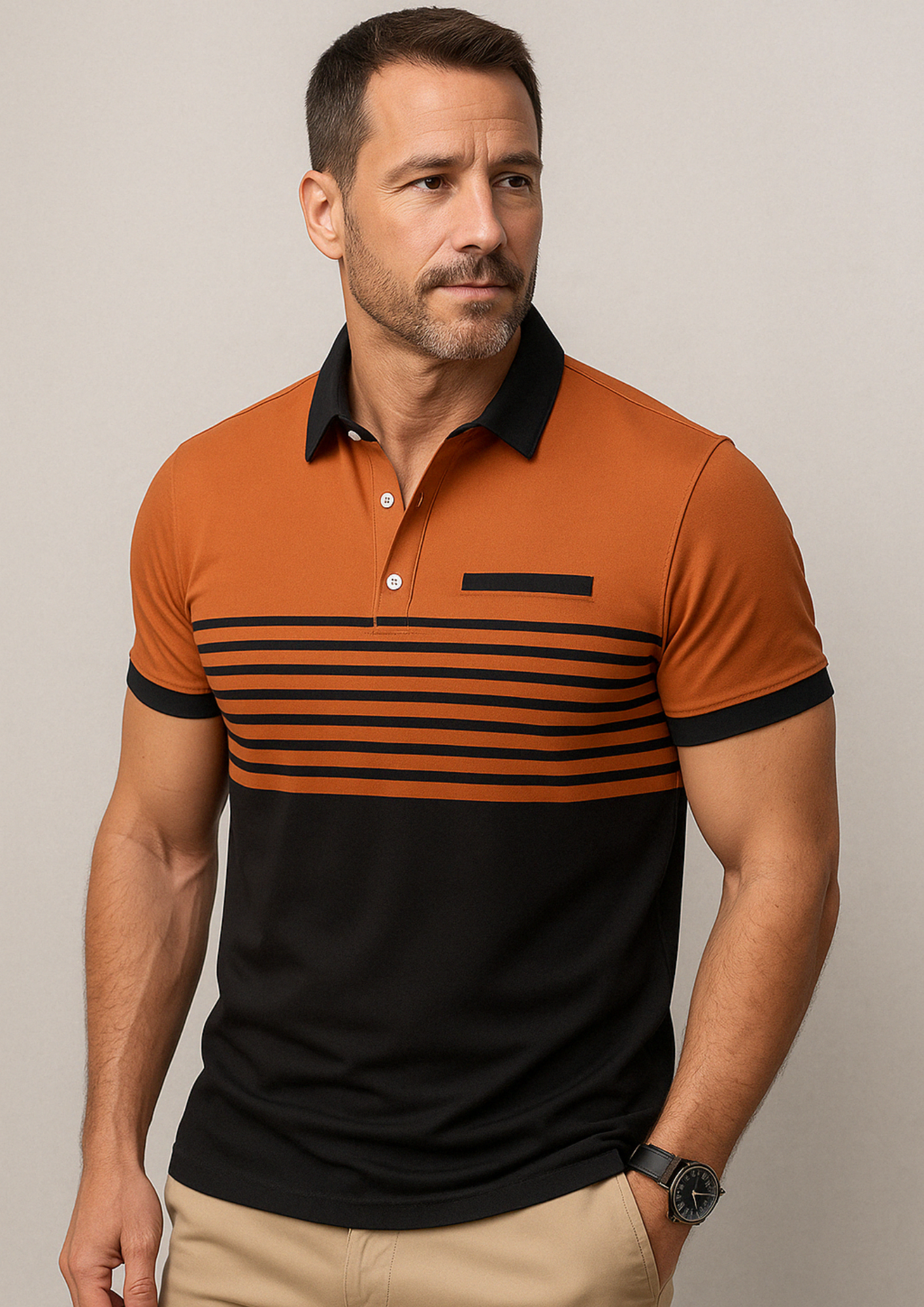 Albert | Herren Poloshirt Casual Golf Shirt