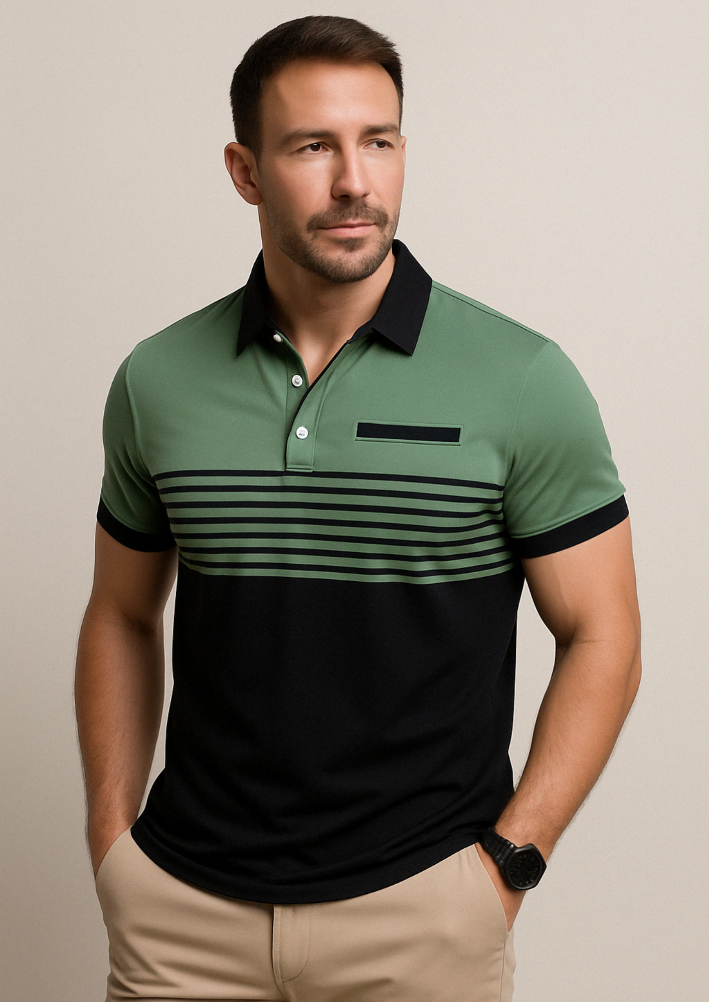 Albert | Herren Poloshirt Casual Golf Shirt