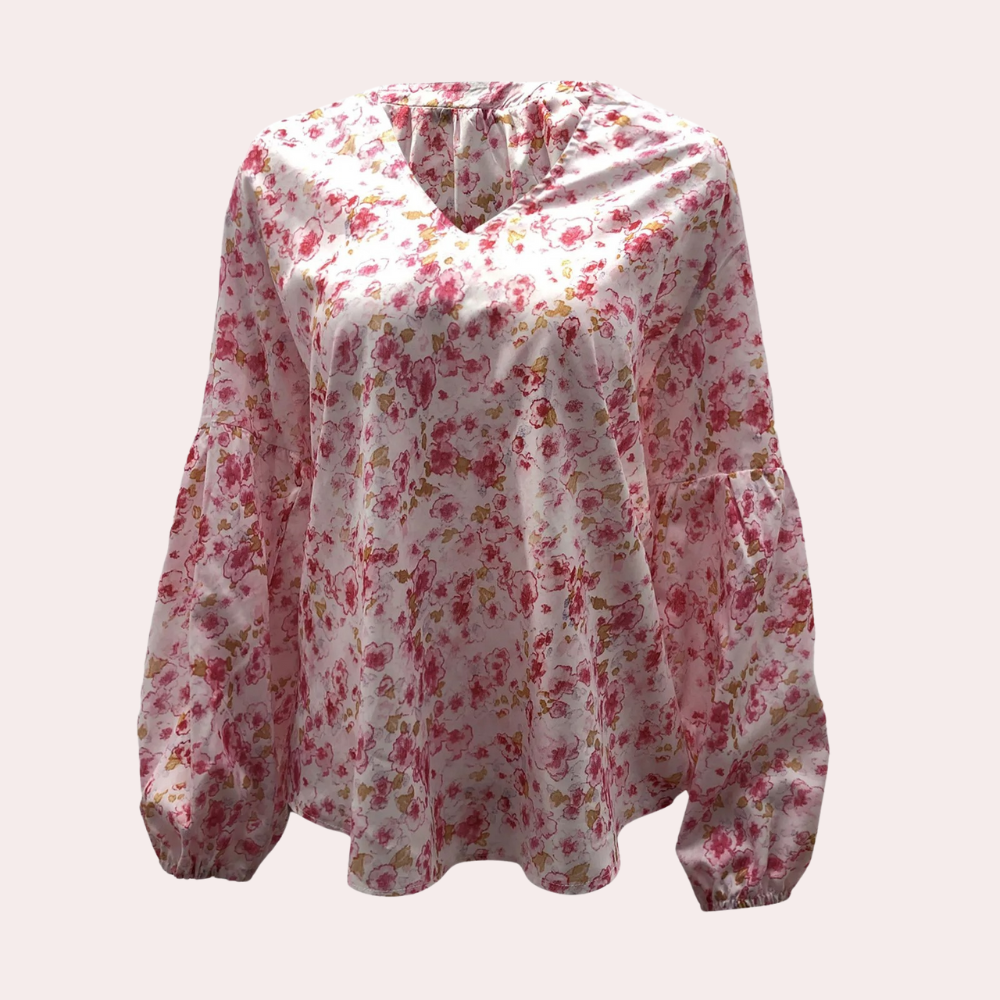 Moniek | Blumenbluse für Frauen