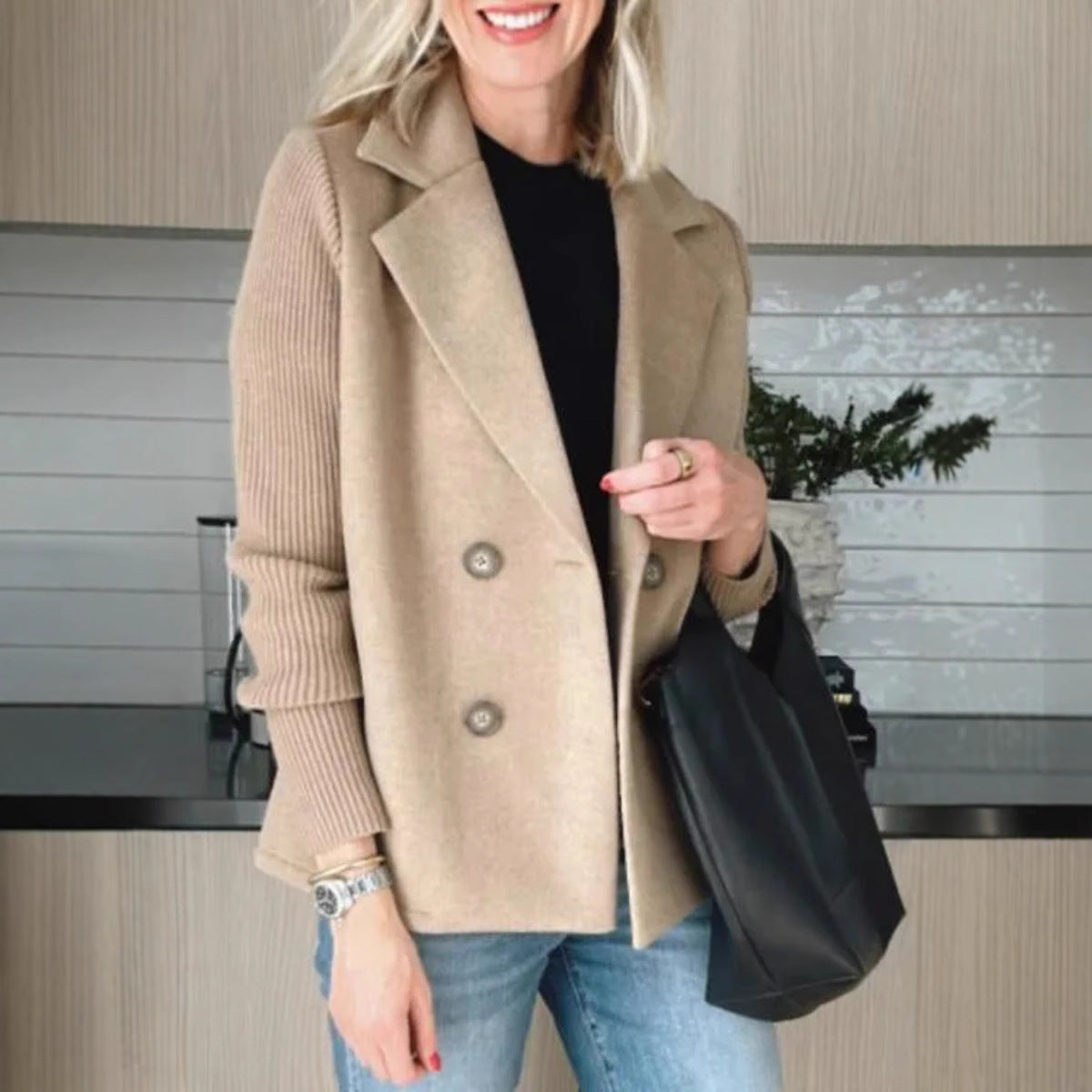Anaya | Klassiker übergroßer Blazer mit doppelter Breite