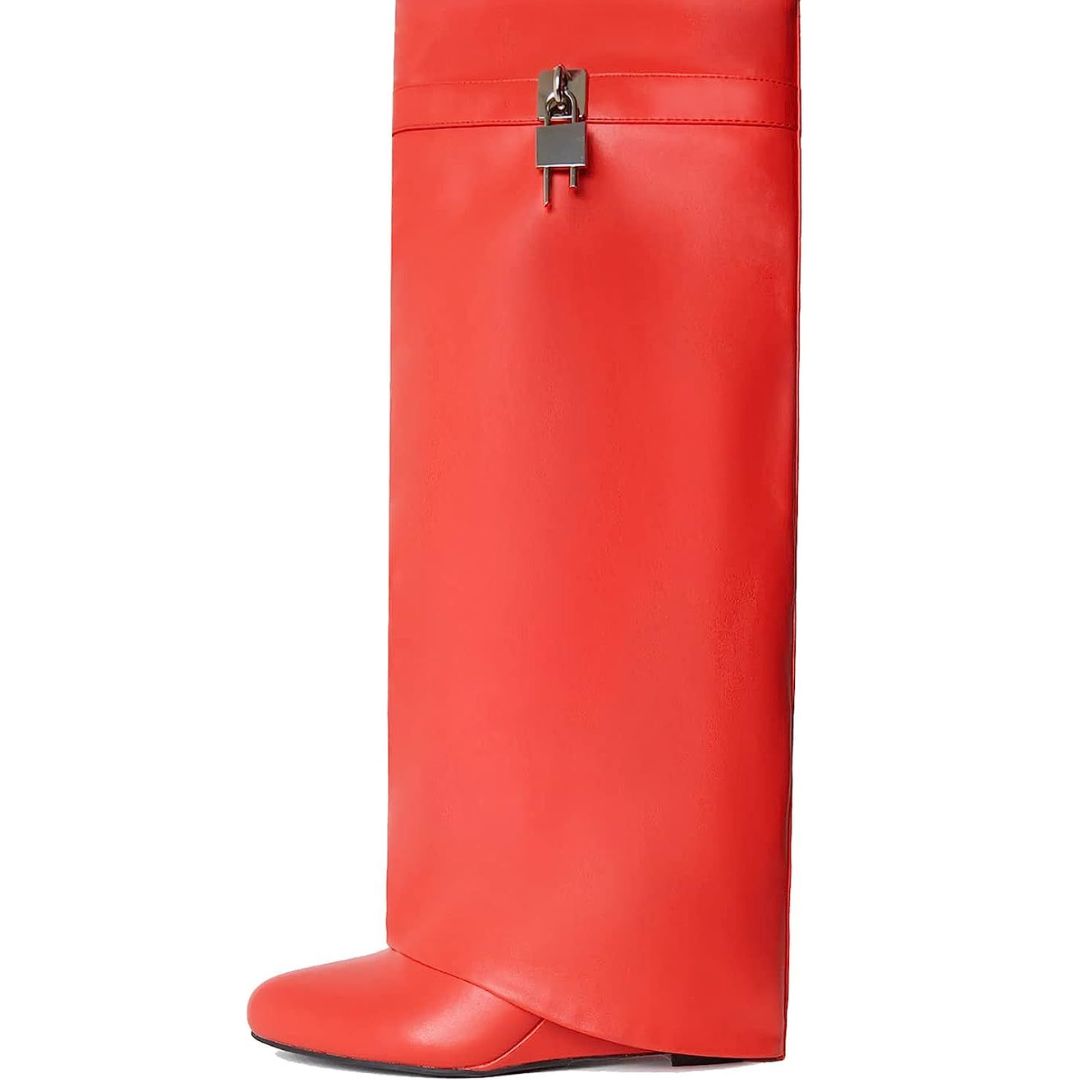 Rike | Haifischschnallen-Stiefel aus Leder