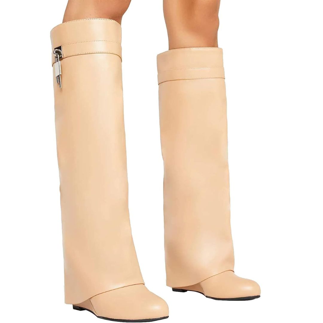Rike | Haifischschnallen-Stiefel aus Leder