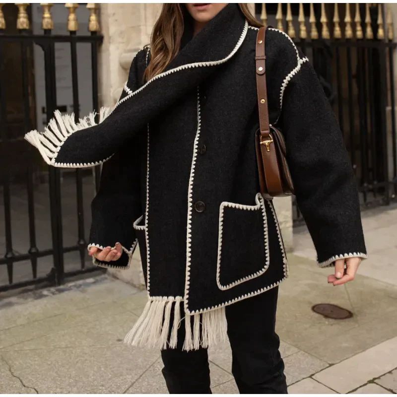 Teresa | Jacke mit Schalkragen