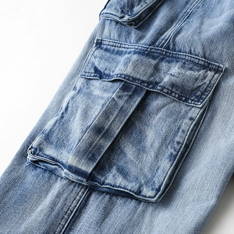 Werner | Denim Cargohose