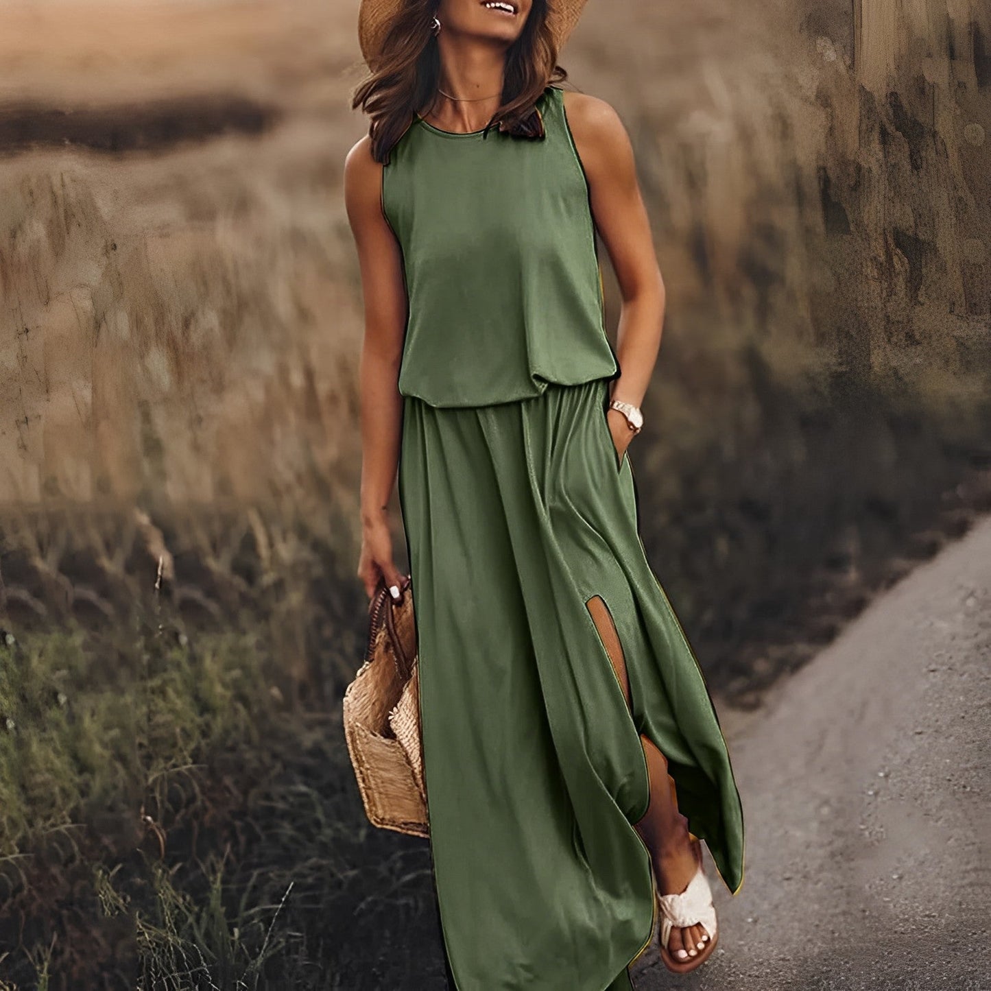 Variant image for Mia | Maxikleid Sommer Kleid Lang-22