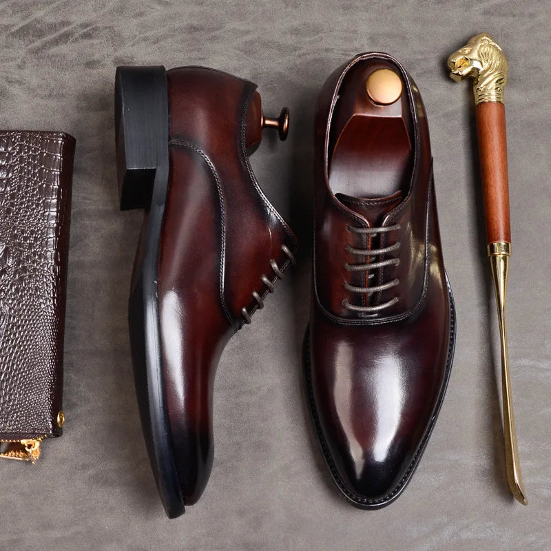 Niklas | Oxford-Schuhe aus echtem Leder