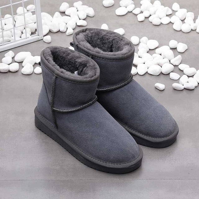 Alina | Schneestiefel aus Leder