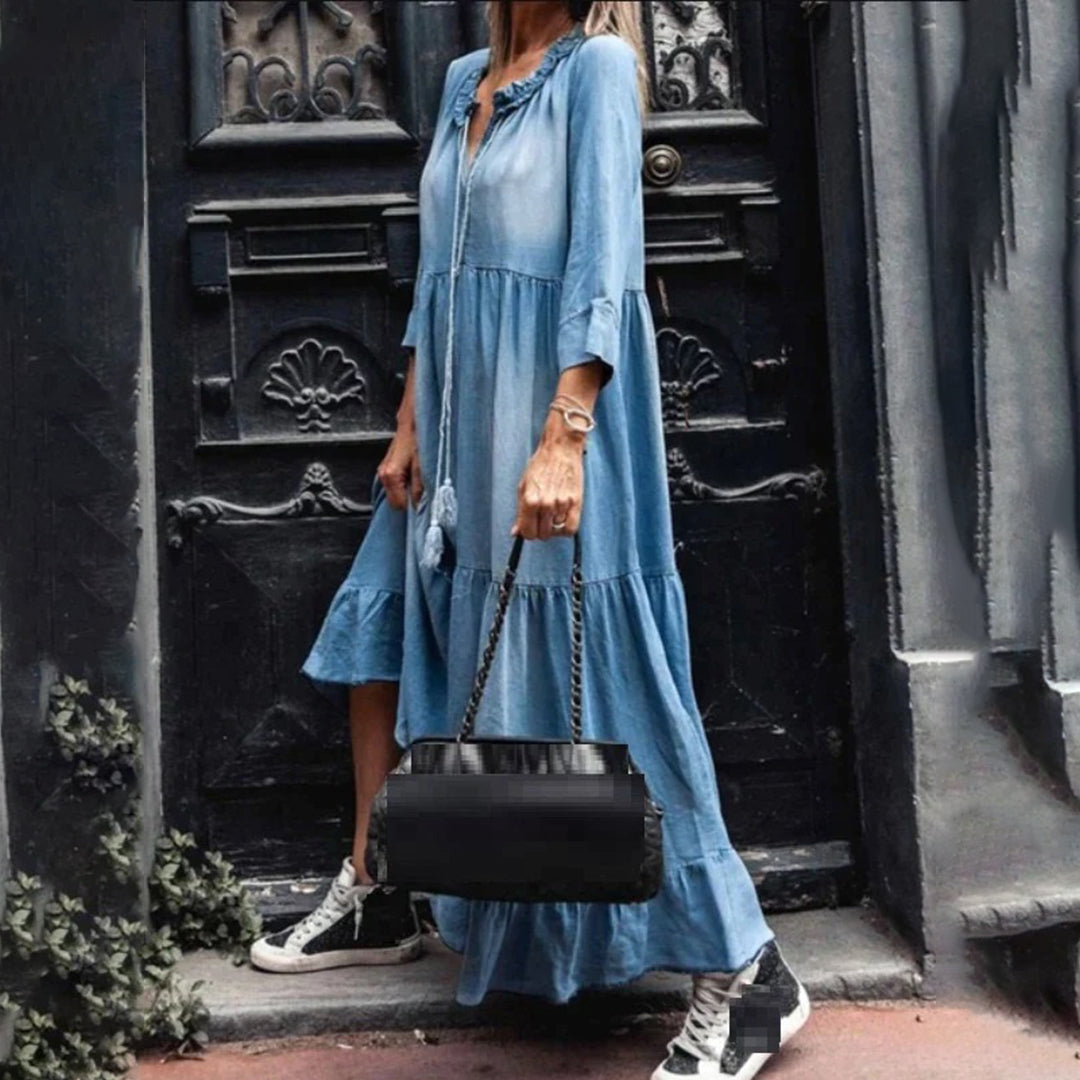 Mona | Bequemes maxikleid
