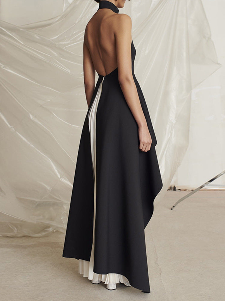 Greta | Asymmetrisches Maxikleid für Damen – Festlich, Elegant und Fließend