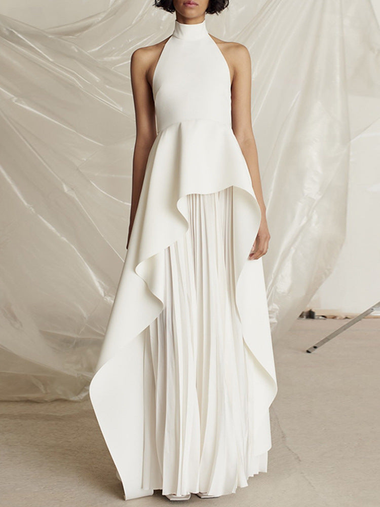 Variant image for Luna | Asymmetrisches Maxikleid für Damen – Festlich, Elegant und Fließend-7
