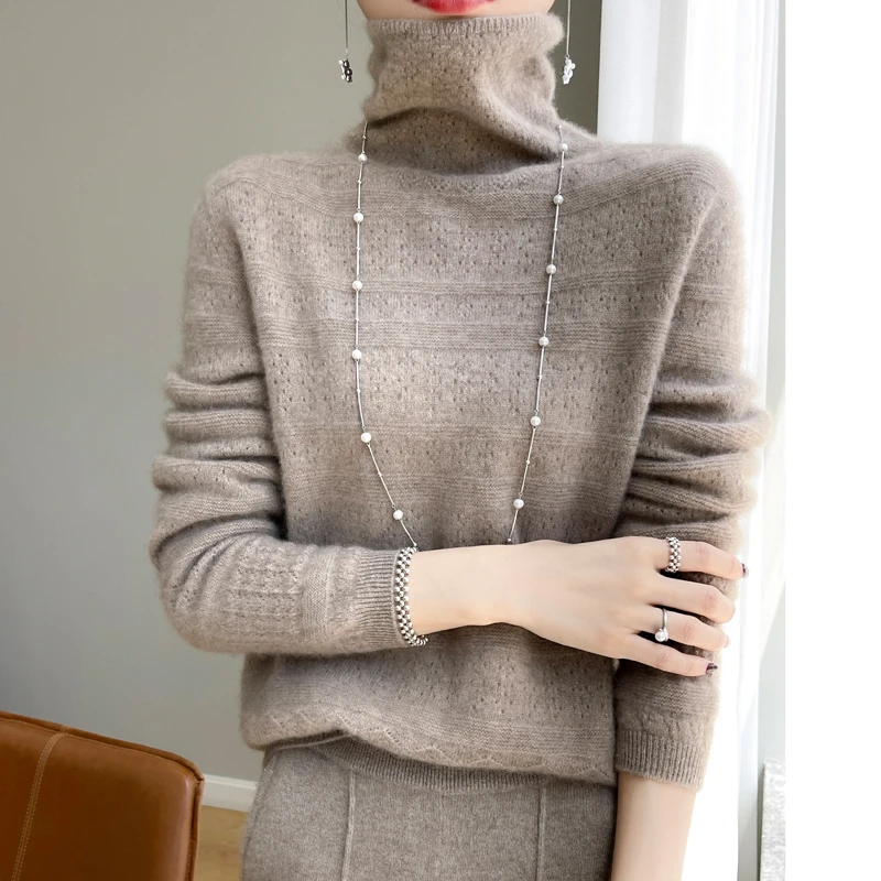 Zelda | Rollkragenpullover aus Wolle