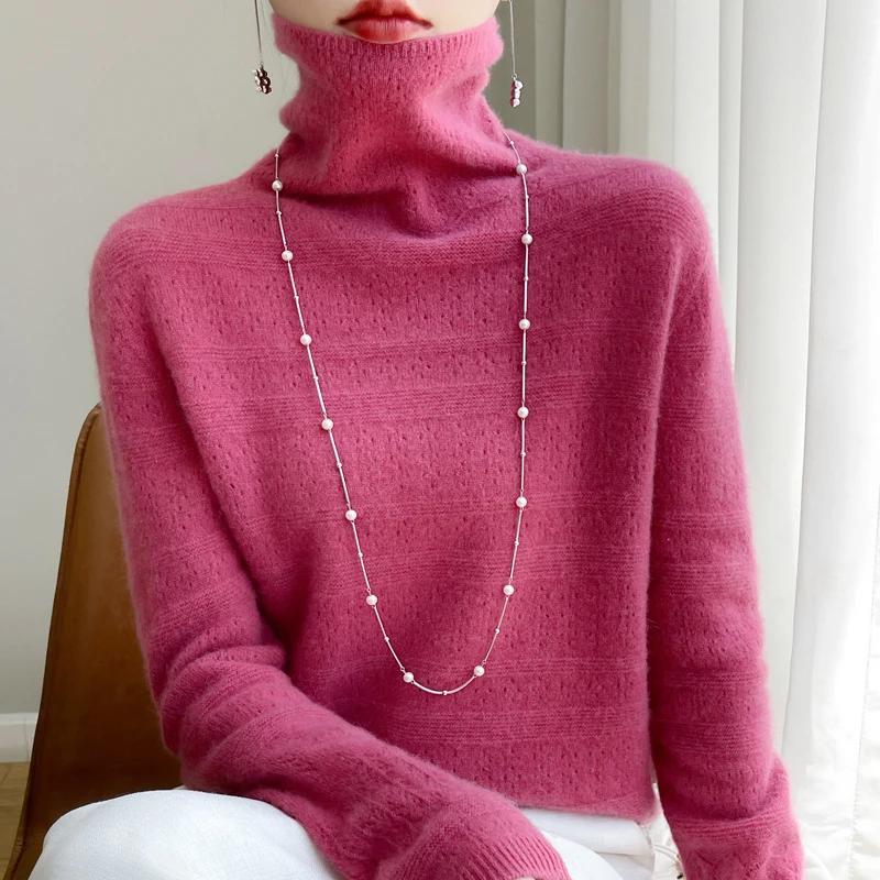 Zelda | Rollkragenpullover aus Wolle