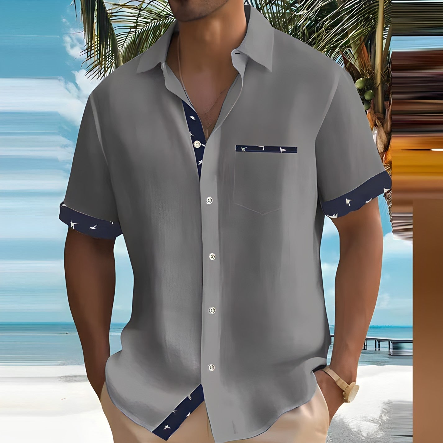 Martin | Herren Hemd Kurzarm