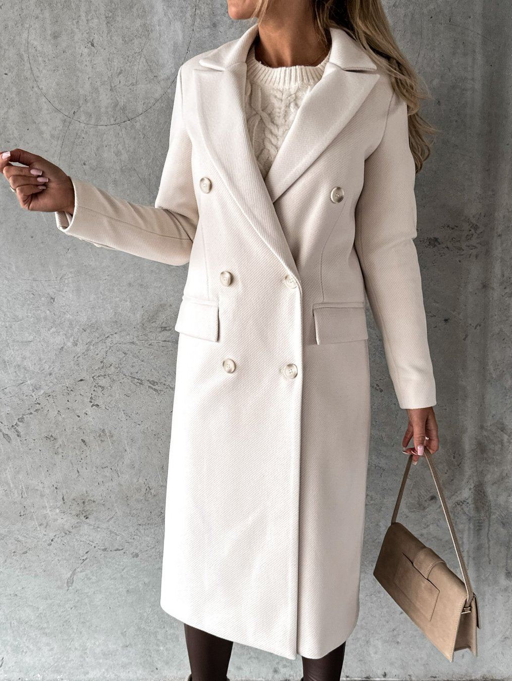 Gertrude | Modischer langer Mantel