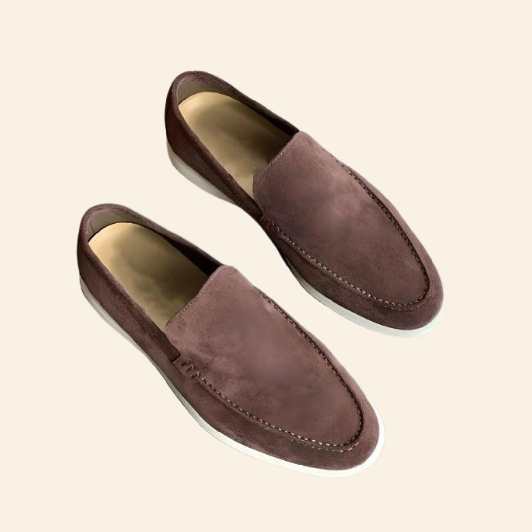 Niklas | Wildleder Slipper für Männer