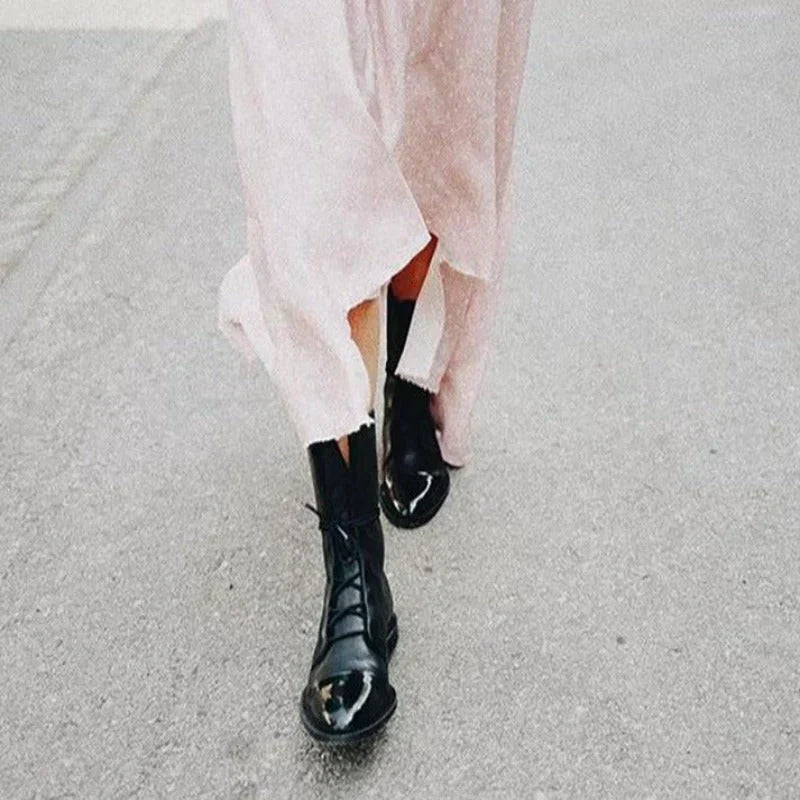 Pauline | Elegante Schnürstiefelette