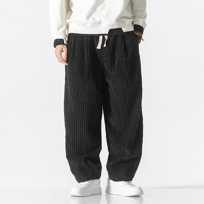 Masaaki | Cordhose – Bequeme Eleganz mit Elastischem Bund und Seitentaschen 6