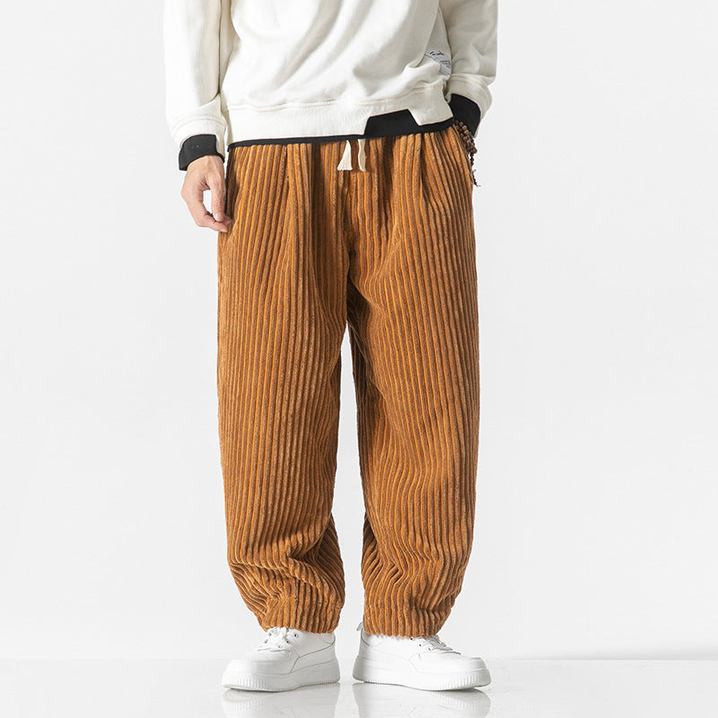 Niklas | Cordhose Bequeme Eleganz mit Elastischem Bund und Seitentaschen
