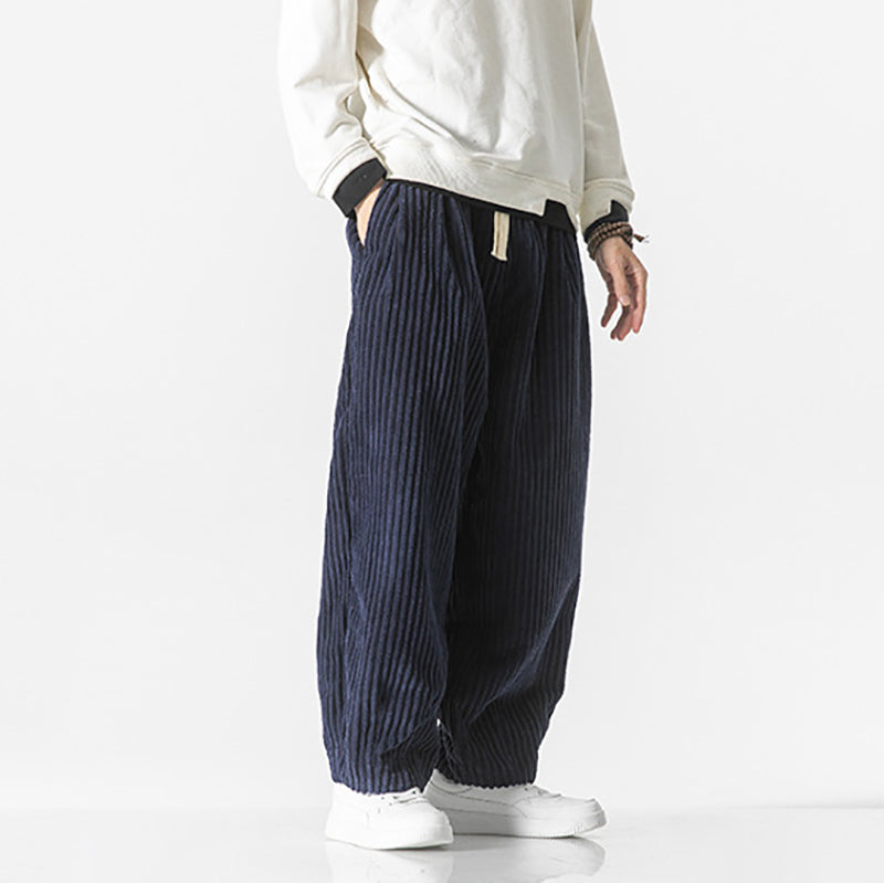 Niklas | Cordhose Bequeme Eleganz mit Elastischem Bund und Seitentaschen