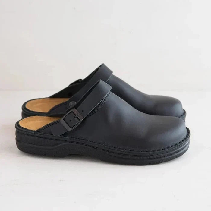 Daniel | Bequeme Leder-Sandale